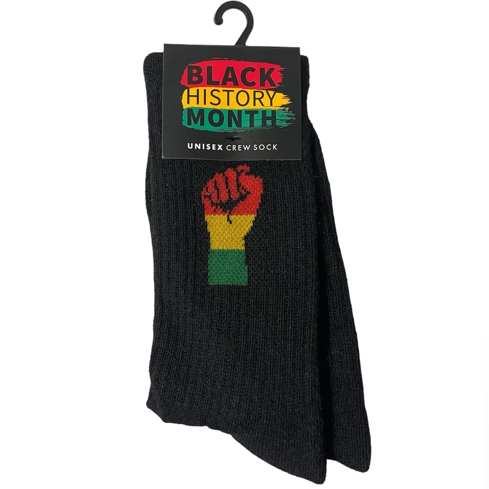 Orrsum Black History Month Unisex Crew Socks 1 pair